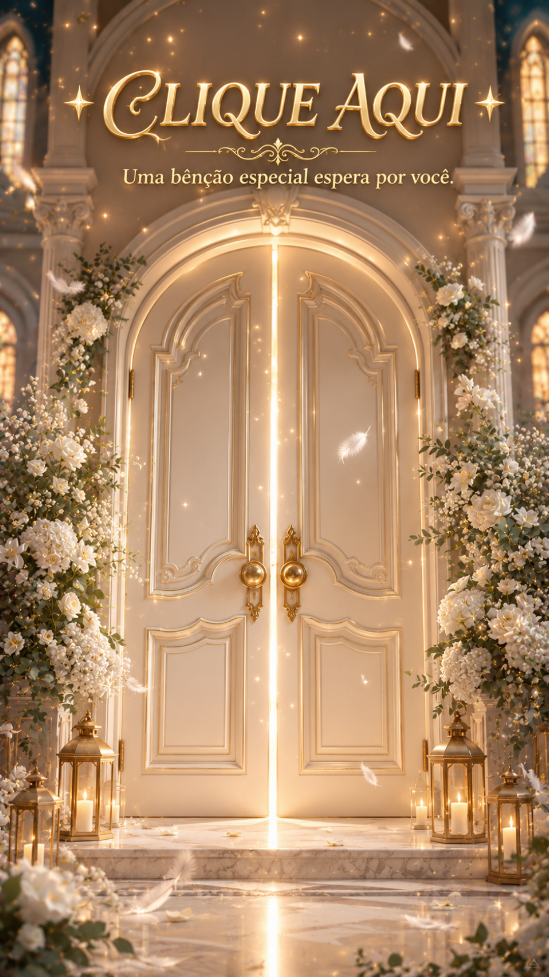 Exemplo de convite: Casamento Cristão